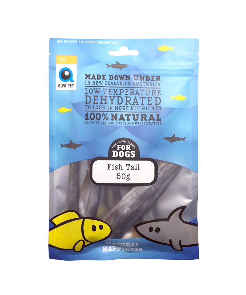 AlfaPet Natural Treat Sea Series Fish Tail 50g Petit Mall